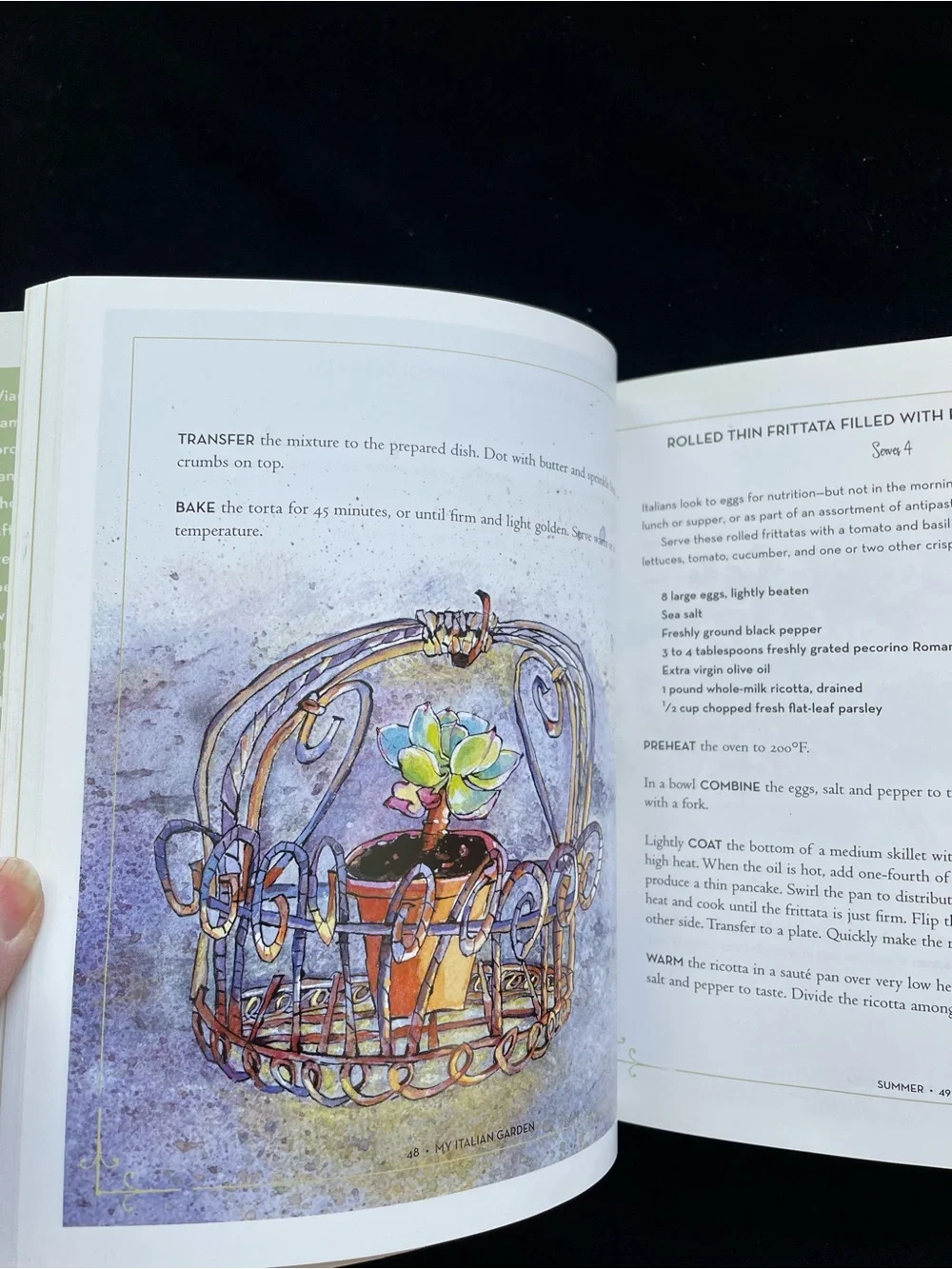 My Italian Garden: More than 125 Seasonal Recipes from a Garden Insp - VERY GOOD